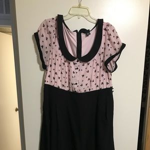 Mickey Mouse dress.